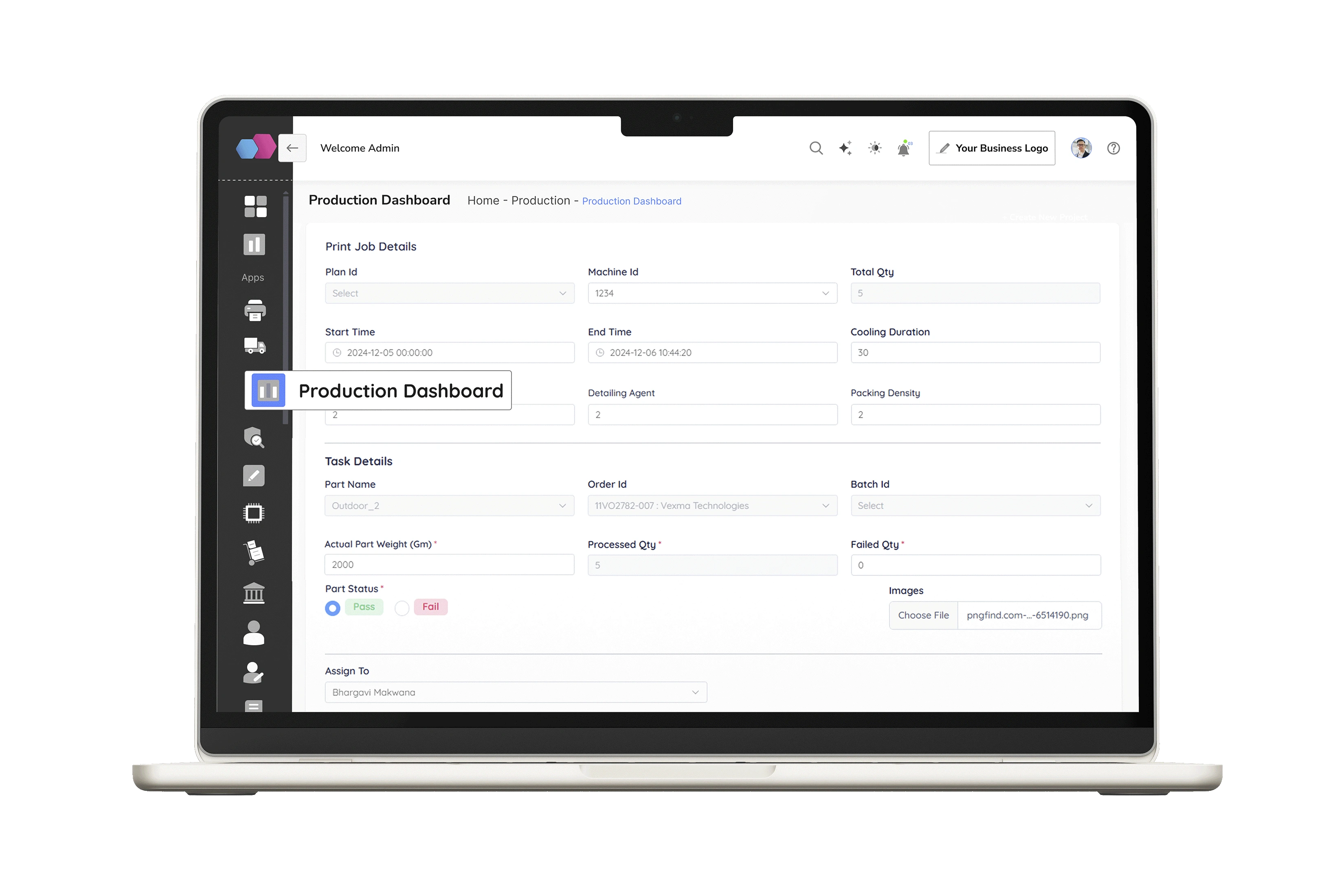 assign workflow dashboard image